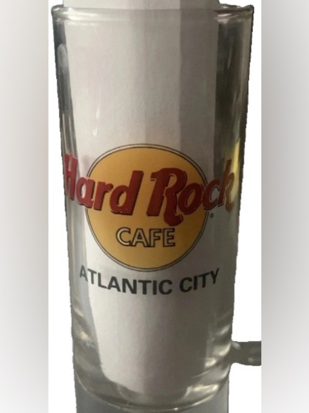 Vintage Hard Rock Cafe Atlantic City Shot Glass Shotglass